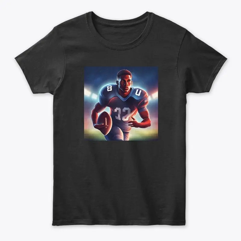 Unisex Apparel - Male Football Player