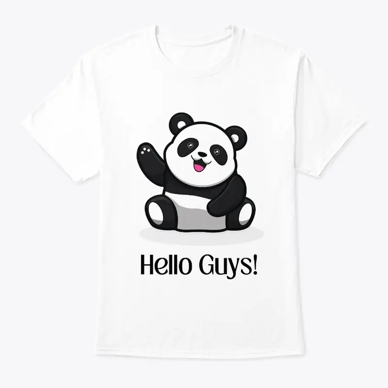 Unisex Apparel - Bear says Hello Guys