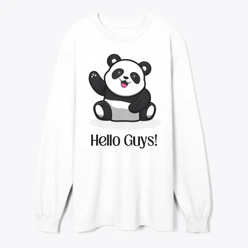 Unisex Apparel - Bear says Hello Guys