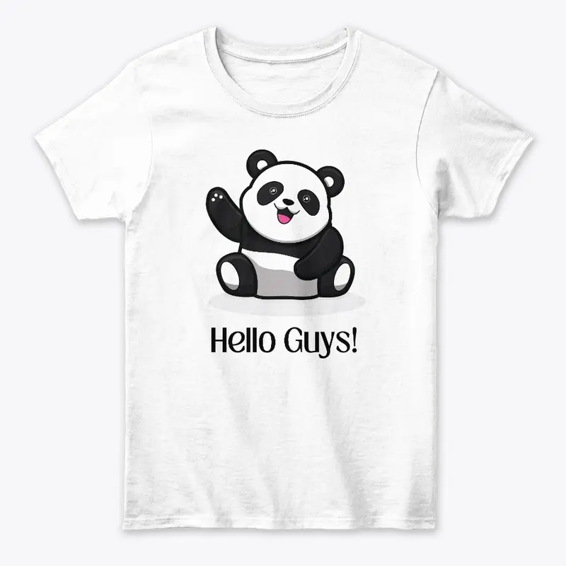 Unisex Apparel - Bear says Hello Guys