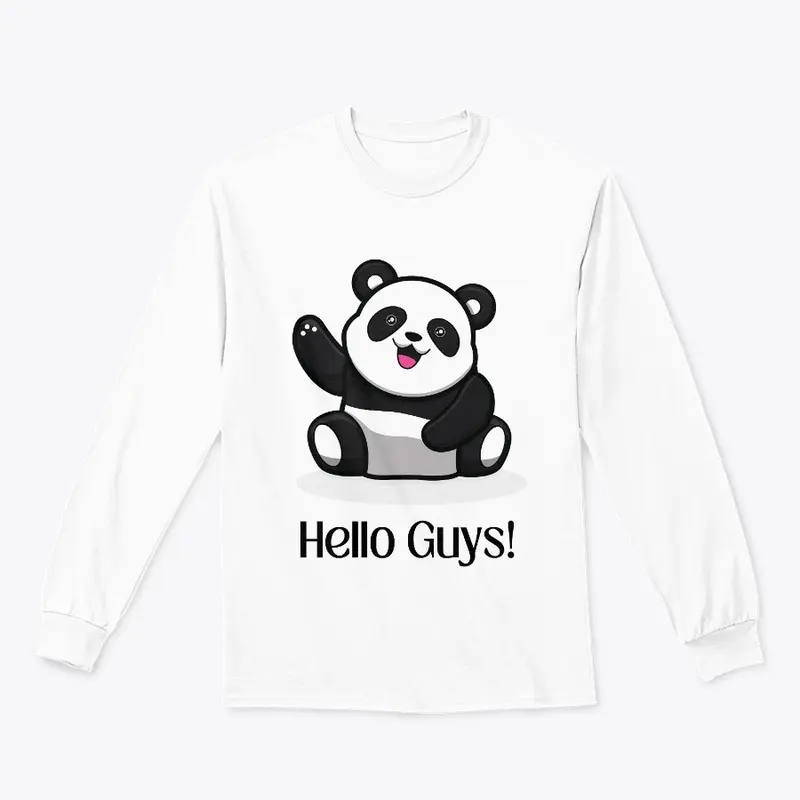 Unisex Apparel - Bear says Hello Guys