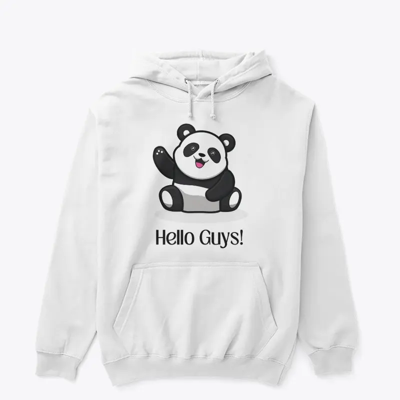 Unisex Apparel - Bear says Hello Guys