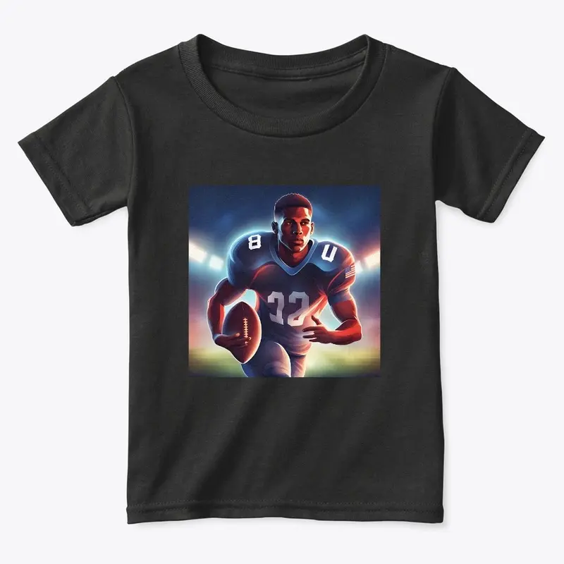 Unisex Apparel - Male Football Player