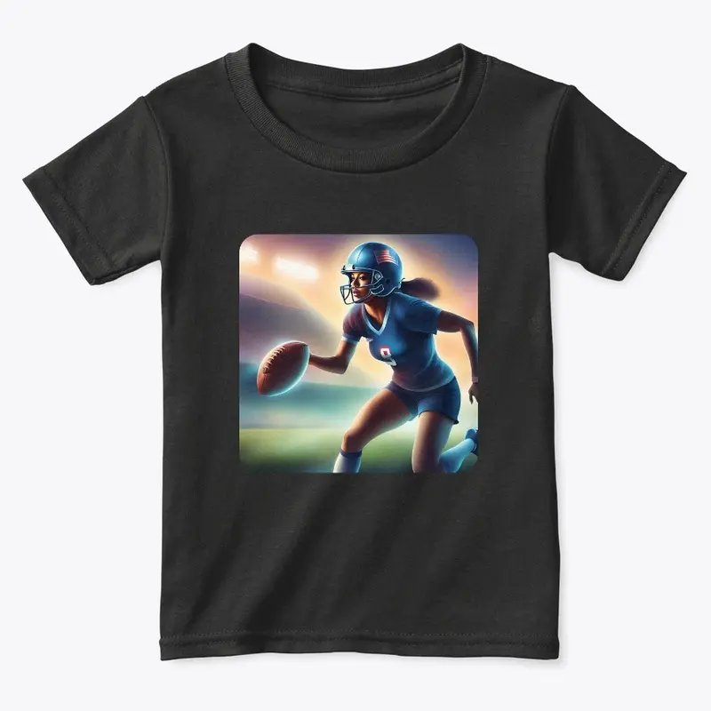 Unisex Apparel - Female Football Player