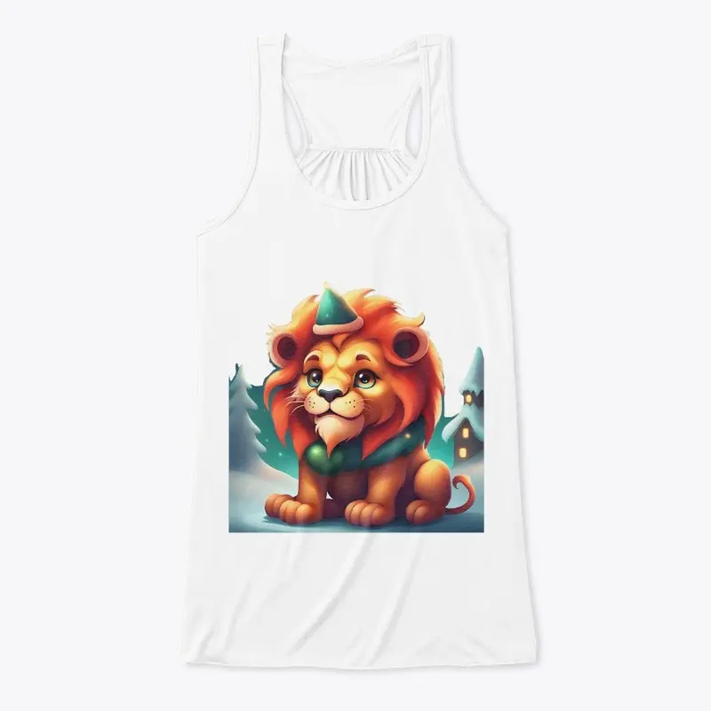 Unisex T-Shirt - King Tiger Cartoon