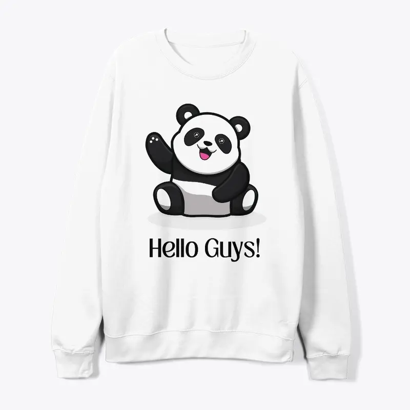 Unisex Apparel - Bear says Hello Guys