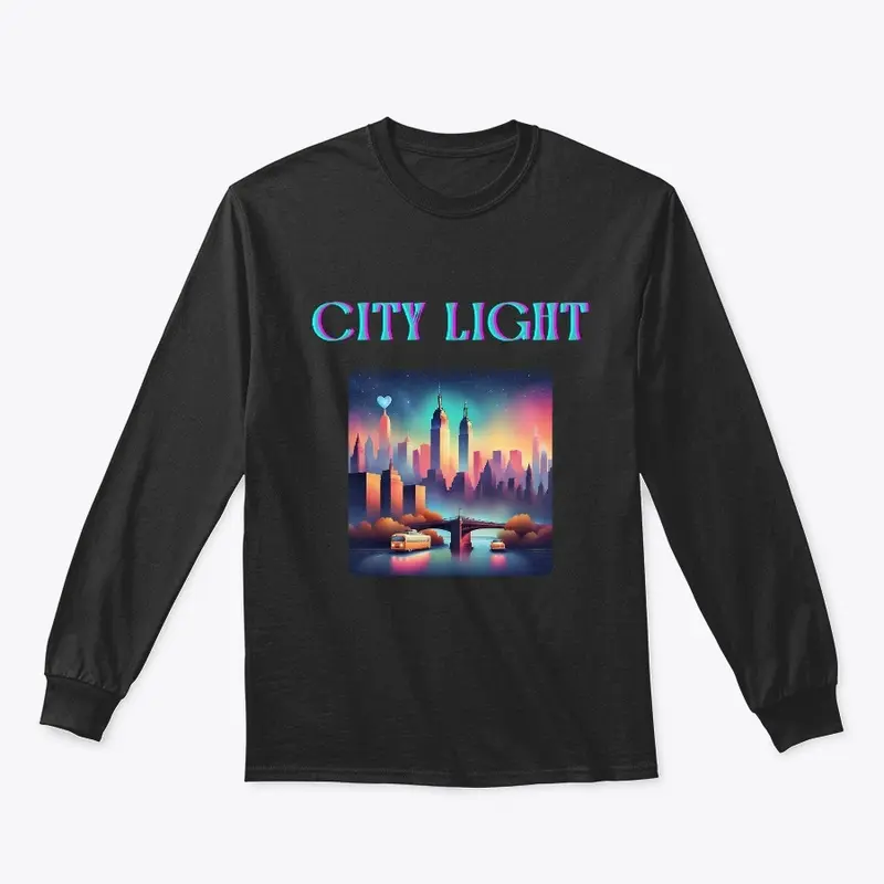 Unisex Apparel - City Light Text & Image