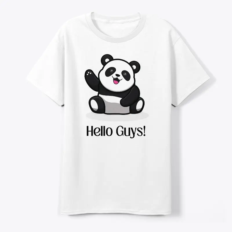 Unisex Apparel - Bear says Hello Guys