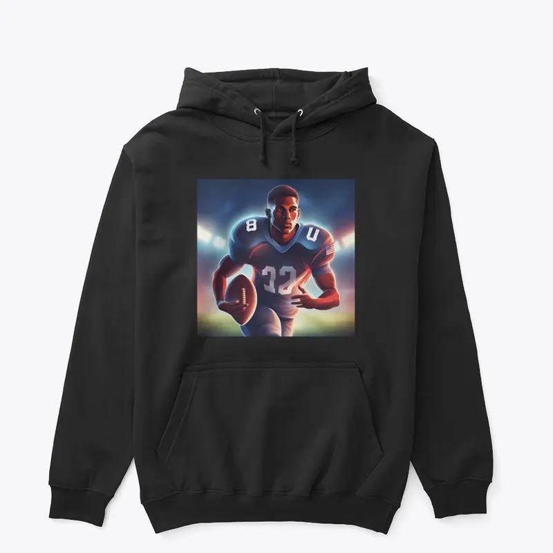 Unisex Apparel - Male Football Player